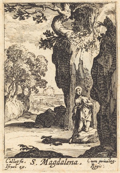 Sint Maria Magdalena door Jacques Callot