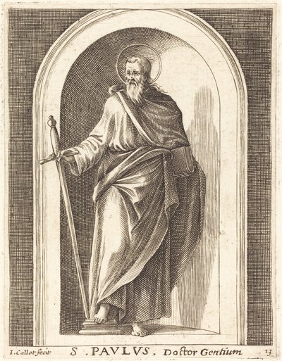 Sint Paulus door Jacques Callot