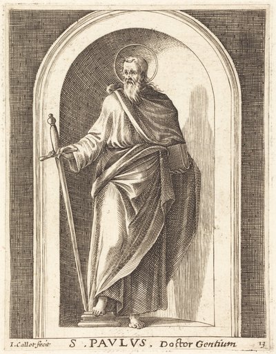 Sint-Paulus door Jacques Callot