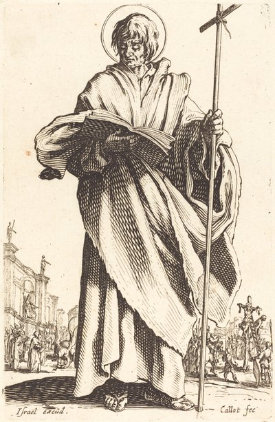 Sint Filippus door Jacques Callot