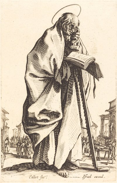 Sint Simon door Jacques Callot