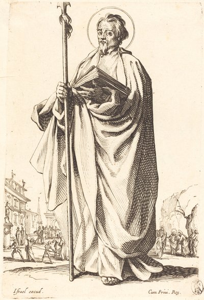 Sint Thomas door Jacques Callot
