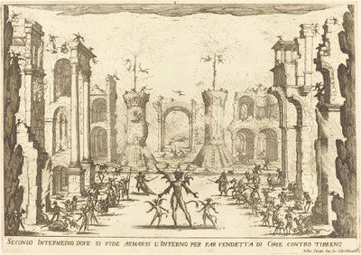 Tweede Intermezzo door Jacques Callot