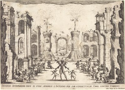 Tweede Intermezzo door Jacques Callot