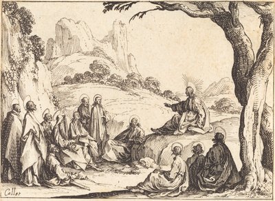 De Bergrede, 1635 door Jacques Callot