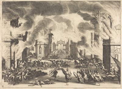 Solimano, Act V door Jacques Callot