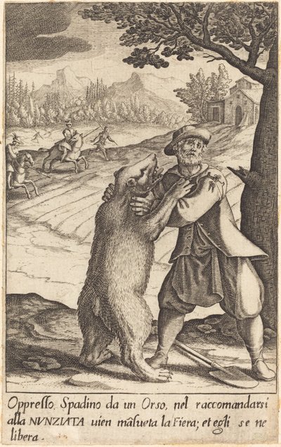 Spadino door Jacques Callot