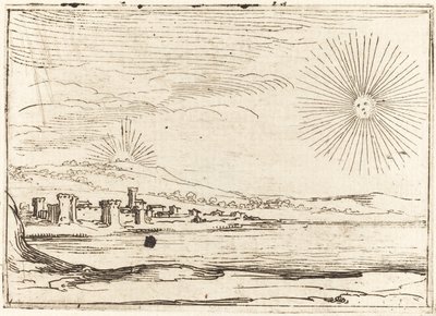 Zonsopgang door Jacques Callot
