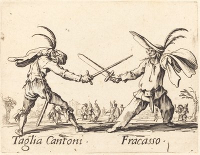 Taglia Cantoni en Fracasso door Jacques Callot