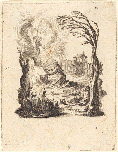De Agonie in de Tuin door Jacques Callot