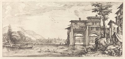 De baders door Jacques Callot