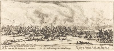 De Slag door Jacques Callot