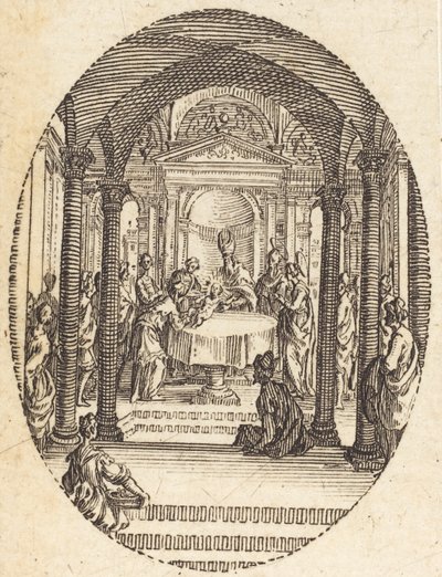 De besnijdenis door Jacques Callot