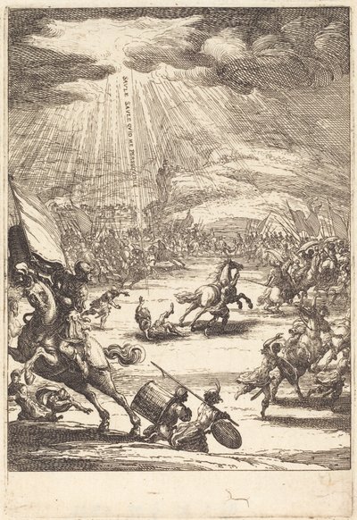 De bekering van Sint Paulus door Jacques Callot