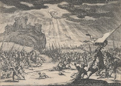 De bekering van Sint Paulus door Jacques Callot