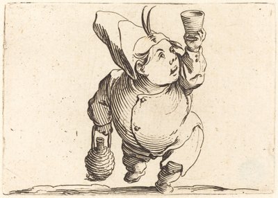 De Drinker, Vooraanzicht door Jacques Callot