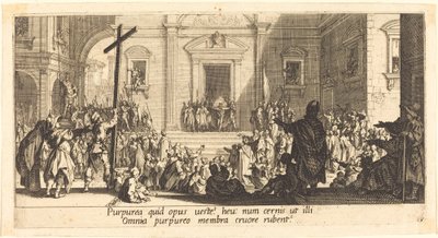 Ecce Homo, ca. 1618 door Jacques Callot