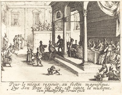 Het Feest door Jacques Callot