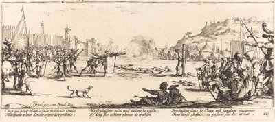 Het Vuurpeloton door Jacques Callot