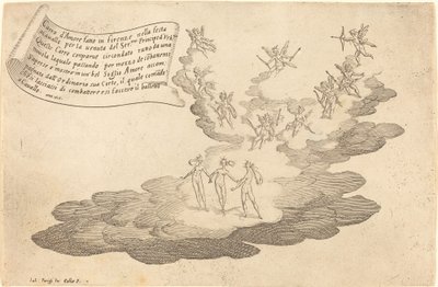 De Vlot van Liefde door Jacques Callot