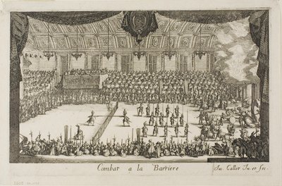 Het grote toernooi: Het gevecht door Jacques Callot