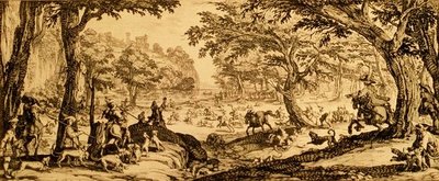 De Grote Jacht door Jacques Callot