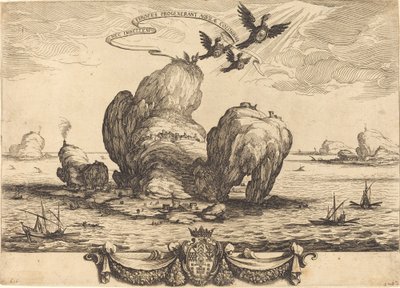 De Grote Rots door Jacques Callot
