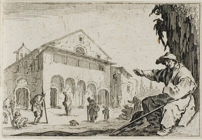 Het Huis, uit De Caprices door Jacques Callot