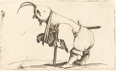 De Gehoede Kreupele door Jacques Callot