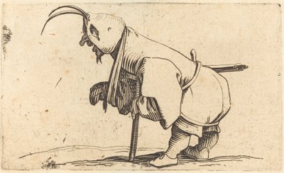De Gehoode Kreupele door Jacques Callot
