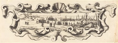 De landing van de troepen door Jacques Callot