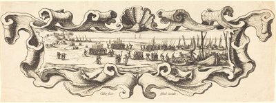 De Landing van de Troepen door Jacques Callot