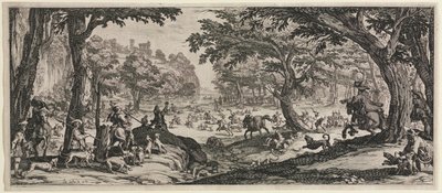 De Grote Jacht door Jacques Callot