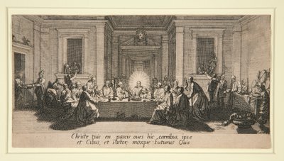 Het Laatste Avondmaal door Jacques Callot