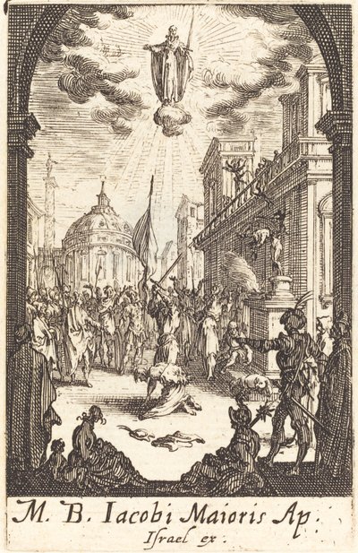 Het Martelaarschap van Sint Jacobus de Meerdere, ca. 1634-1635 door Jacques Callot