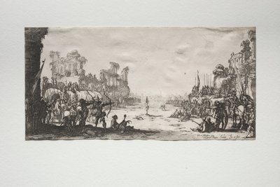 Het Martelaarschap van Sint Sebastiaan door Jacques Callot