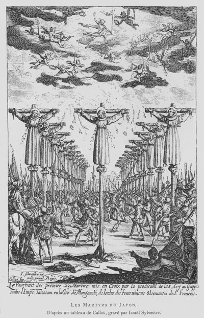 De Martelaren van Japan door Jacques Callot