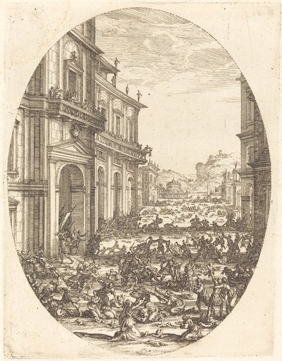 De kindermoord door Jacques Callot