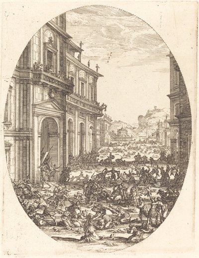 De Kindermoord door Jacques Callot