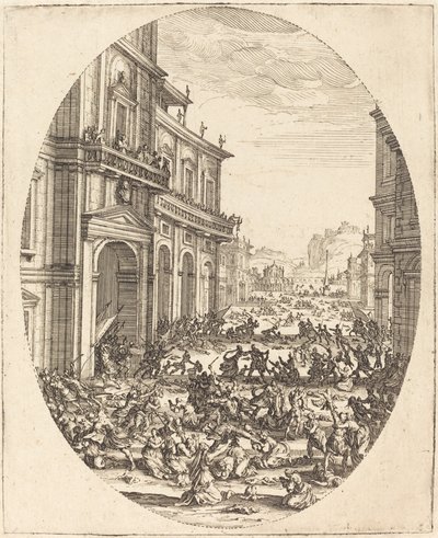 De Kindermoord, ca. 1622 door Jacques Callot