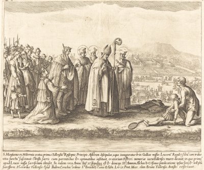 Het wonder van Sint Mansuy door Jacques Callot