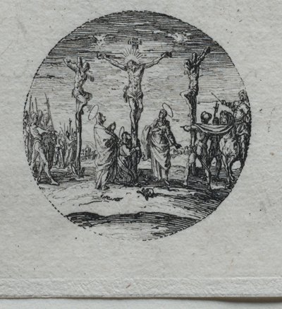 De mysteries van de passie: De kruisafneming door Jacques Callot