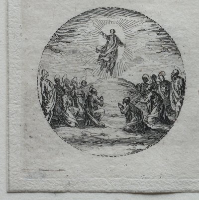 De Mysteriën van de Passie: De Opstanding door Jacques Callot