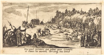 De kruisiging door Jacques Callot
