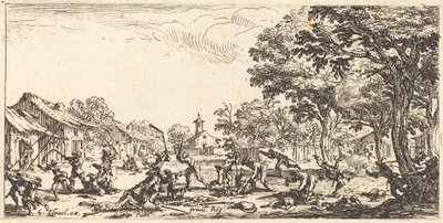 De Wraak van de Boeren door Jacques Callot