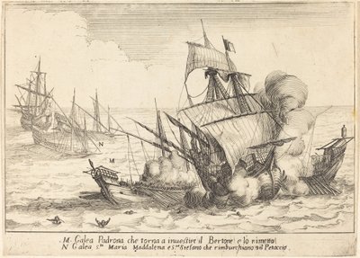 De prijs, 1617 door Jacques Callot