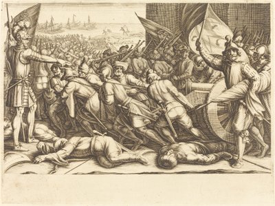 De herinscheping van de Turken door Jacques Callot