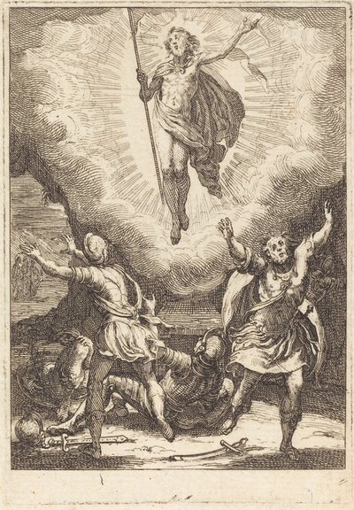 De opstanding door Jacques Callot