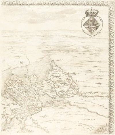Het beleg van Breda [plaat 3 van 6] door Jacques Callot