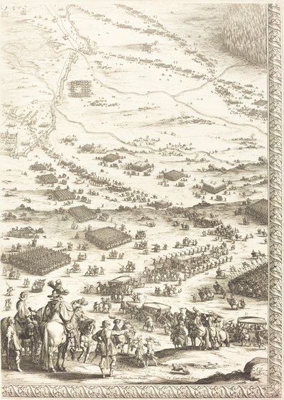 Het beleg van Breda [plaat 6 van 6] door Jacques Callot